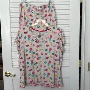Secret Treasures Sleepwear 2-Piece Set Size 3X - 22W-24W